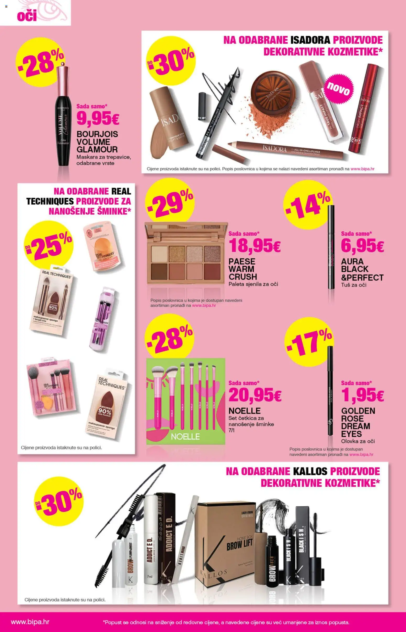 Katalog Bipa katalog | vrijedi od 19.03.2026 | Stranica: 4 | Proizvodi: Tuš, Maskara, Tuš za oči, Olovka za oči