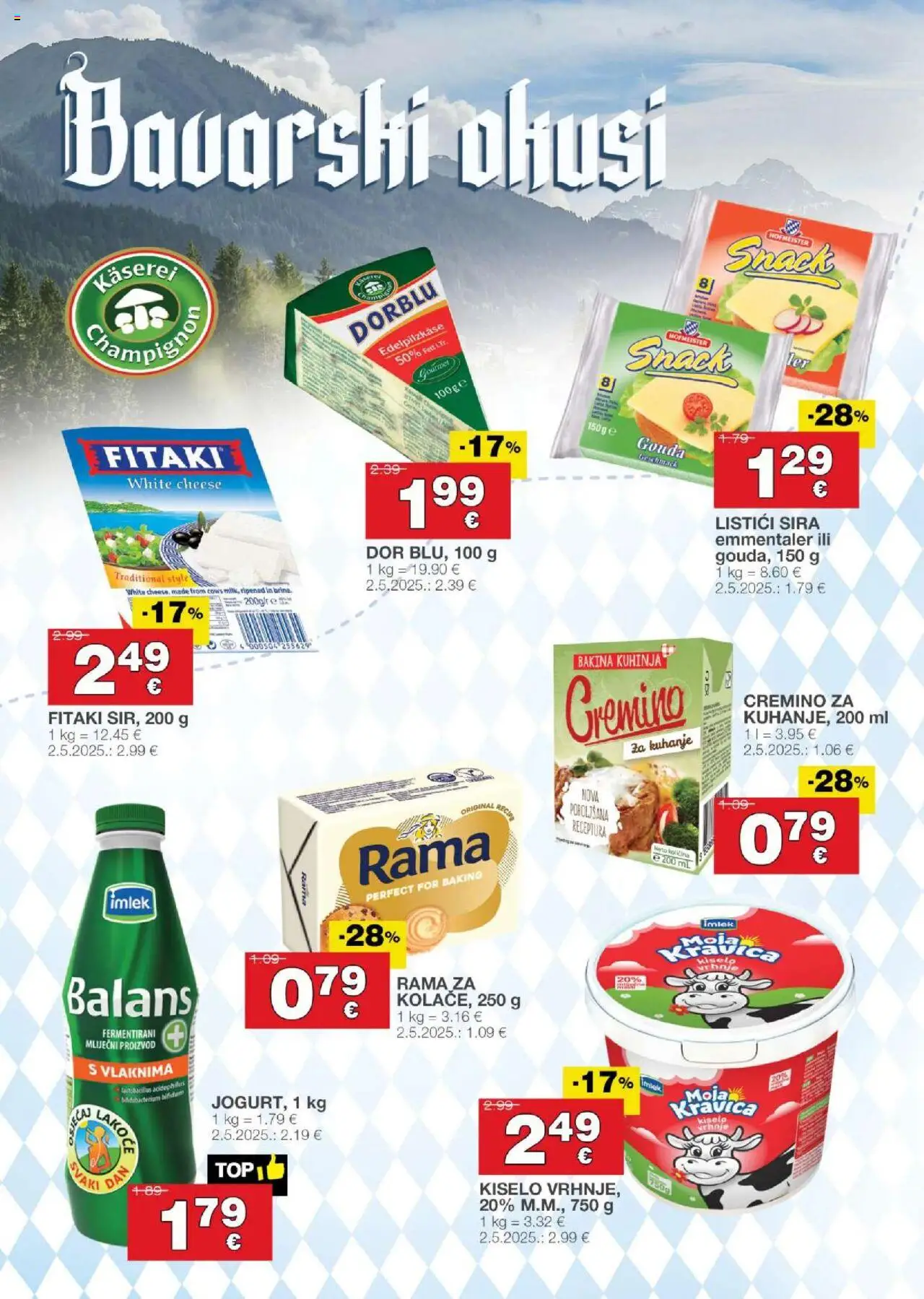 Stanić Diskont katalog | vrijedi od 02.10.2025 | Stranica: 4 | Proizvodi: Kuhinja, Gouda