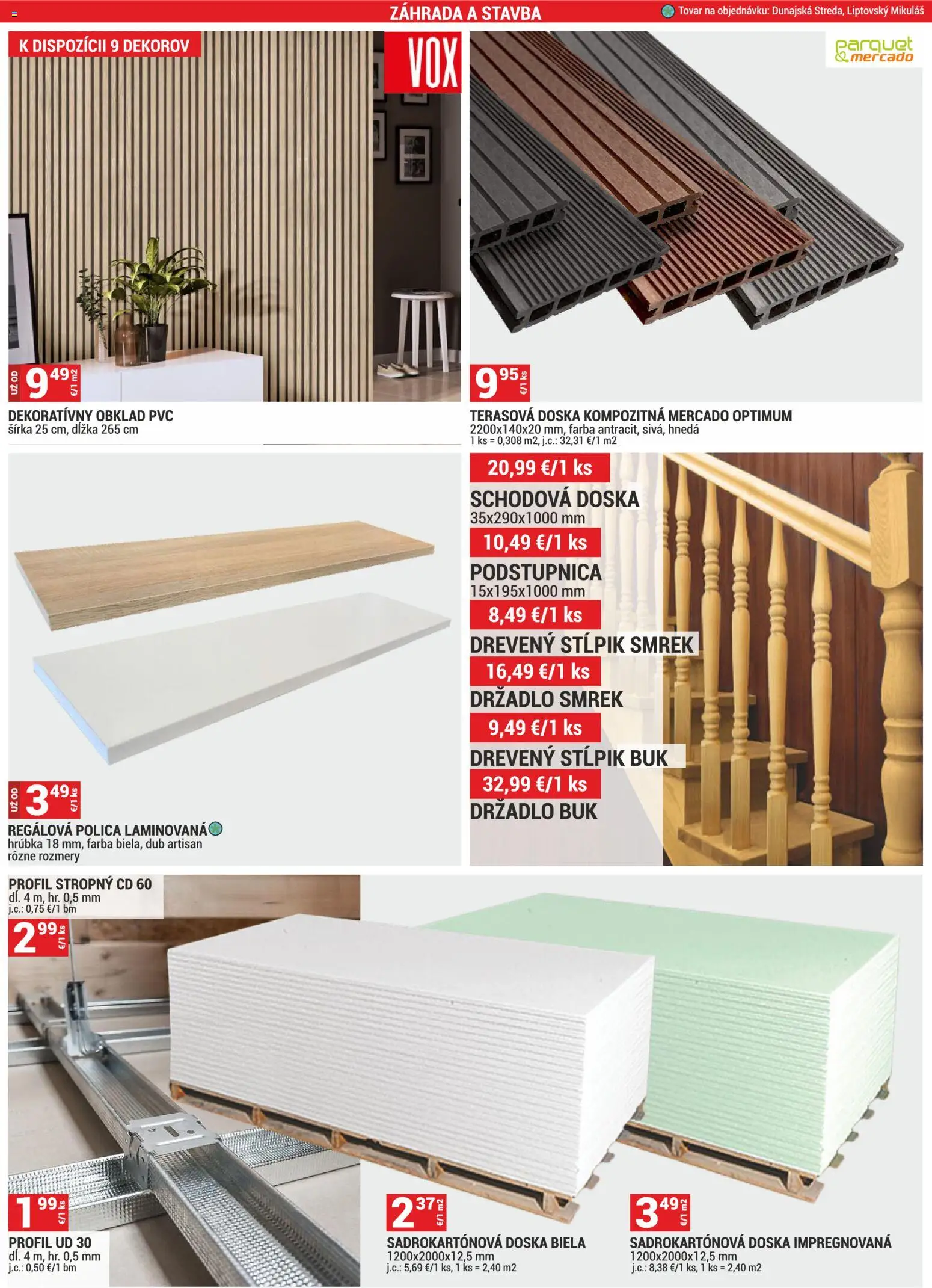 Nové Merkury Market akcie – leták je platný od 01.11.2025 | Strana: 24 | Produkty: Obklad, Polica