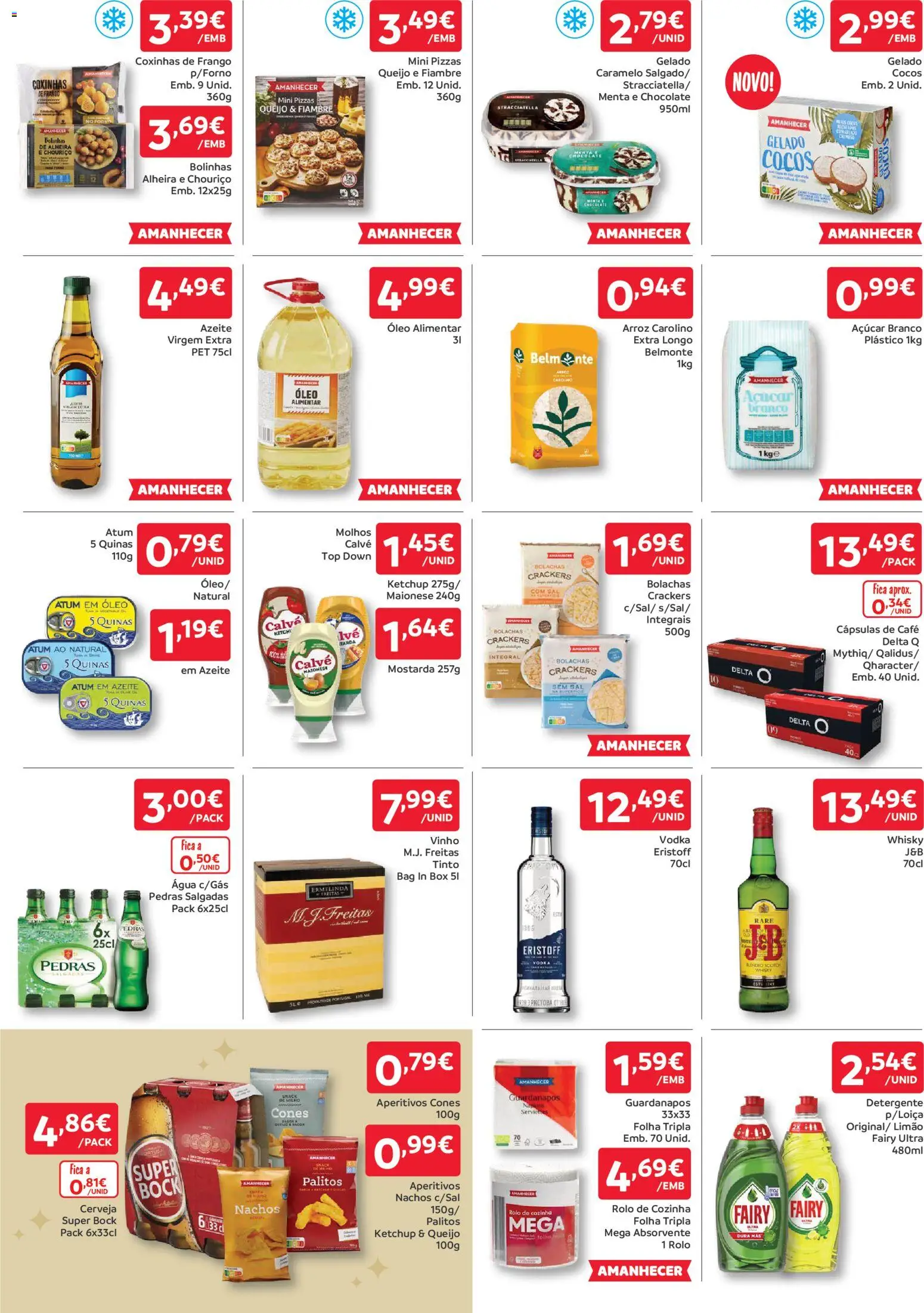 Amanhecer folheto │ válido de 26.12.2025 | Página: 3 | Produtos: Whisky, Gelado, Queijo, Chocolate