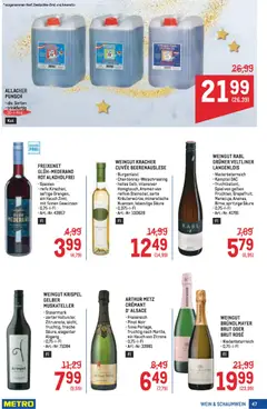 Metro angebote Profi ab 11.12.2025 gültig | Seite: 47 | Produkte: Zitrone, Spiel, Wein