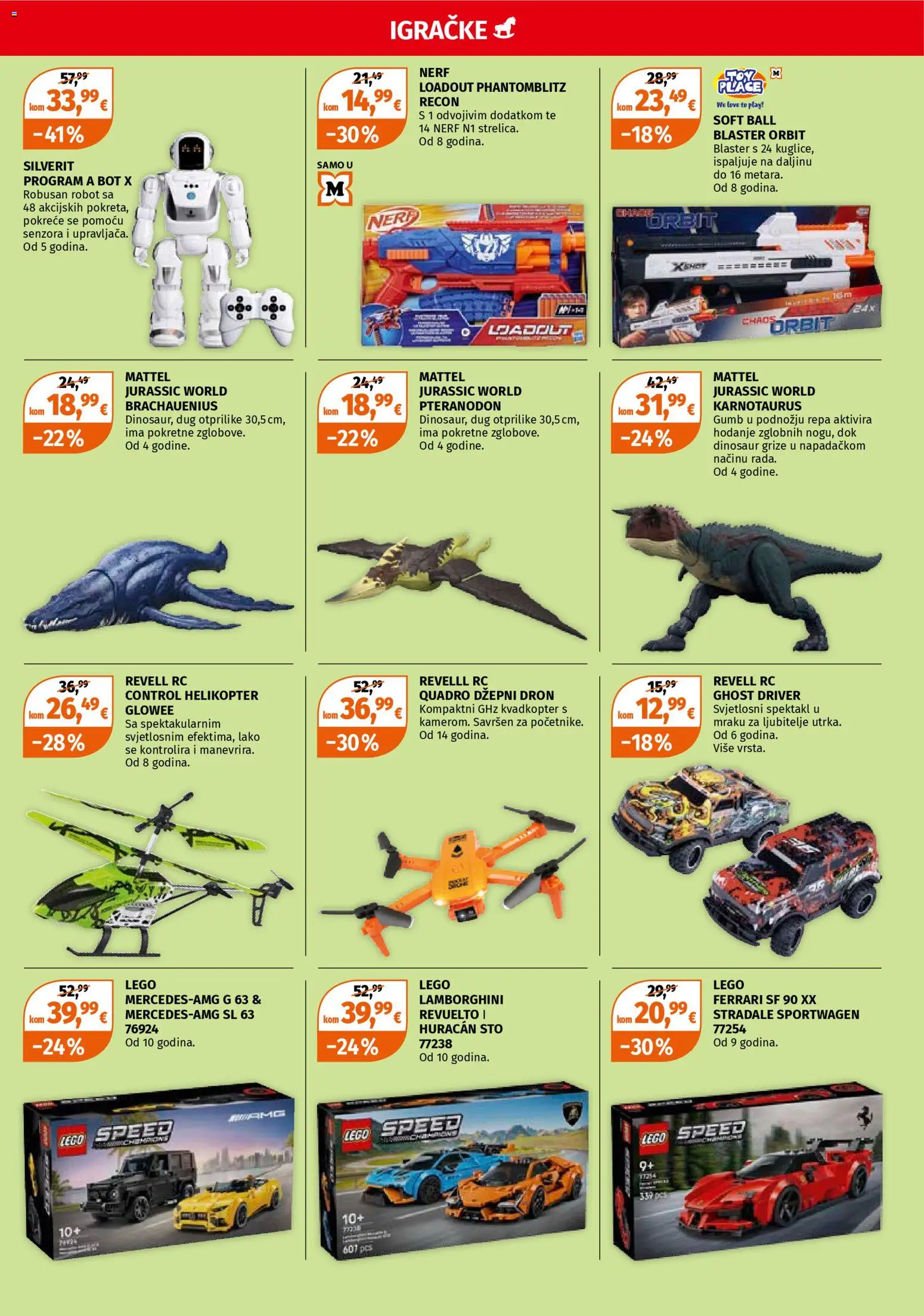 Katalog Müller katalog | vrijedi od 23.03.2026 | Stranica: 7 | Proizvodi: Robot, Lego
