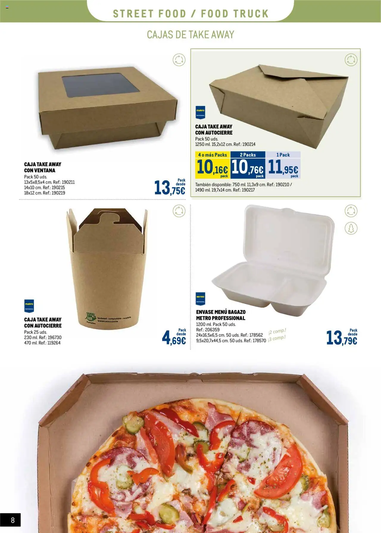 Makro - Desechables Take Away Canarias │ válido desde el 07.07.2025 | Página: 8 | Productos: Caja