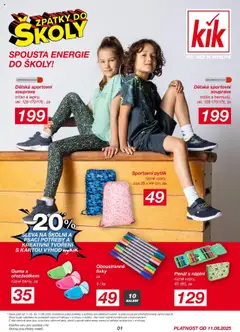 Náhled letáku Kik leták od 11.08.2025