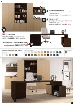Anteprima del volantino Conforama Ufficio catalogo valido a partire dal 29.07.2025 | Pagina: 3 | Prodotti: Mobile, Tè, Contenitore, Scrivania