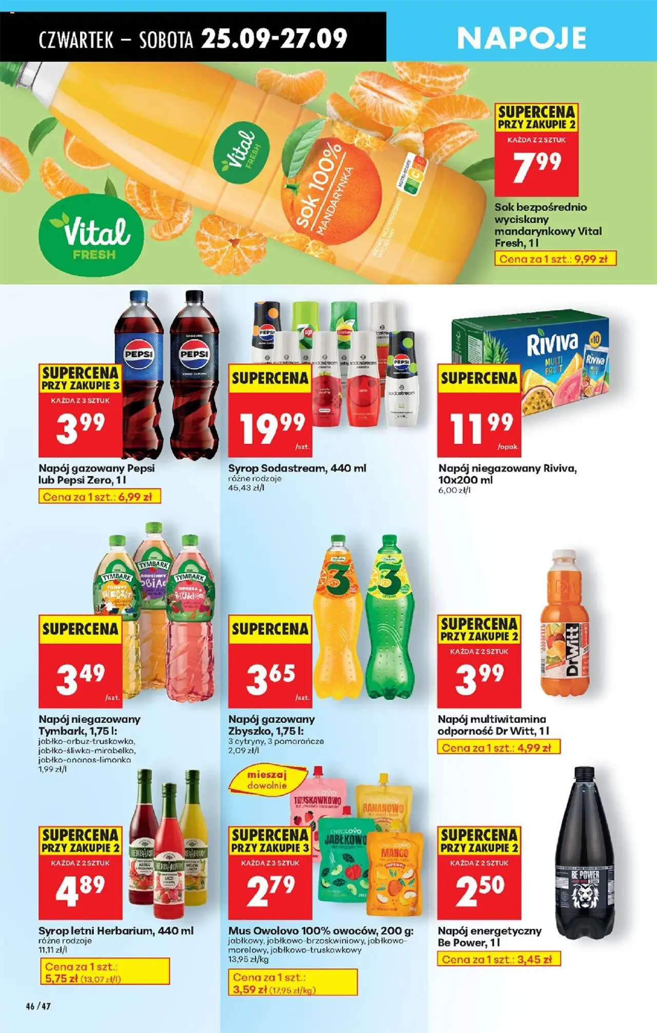 Biedronka gazetka - Oferta w tym tygodniu od 25.09.2025 | Strona: 58 | Produkty: Syrop, Herbarium, Sok, Pomarańcze