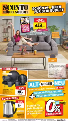 Sconto Prospekt 	 ab 22.09.2025 gültig