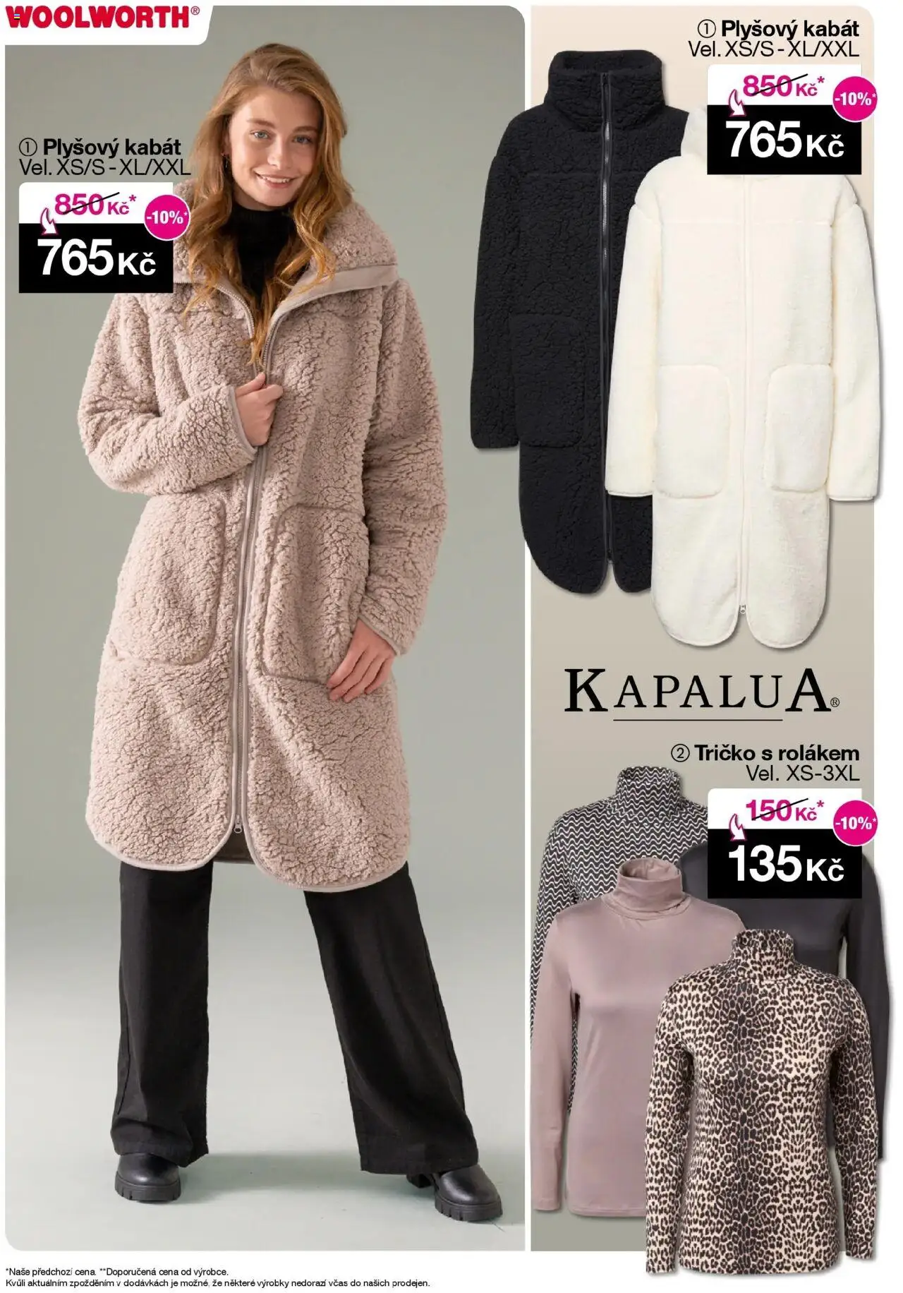 Woolworth leták - Česká Lípa od 10.10.2025 - akční nabídka | Strana: 17 | Produkty: Tričko, Kabát