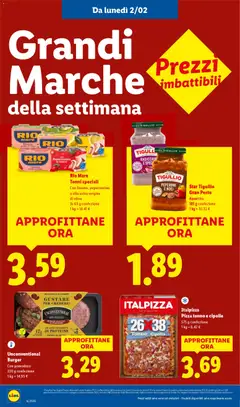 Anteprima del volantino Italpizza, Pizza tonno e cipolle, 575 g confezione valido a partire dal 02.02.2026 | Pagina: 22