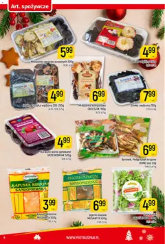 Pogląd oferty "Piotruś Pan Gazetka" - ważna od 17.12.2025 | Strona: 4 | Produkty: Kapusta, Kapusta kiszona, Wolno gotowane, Roszponka