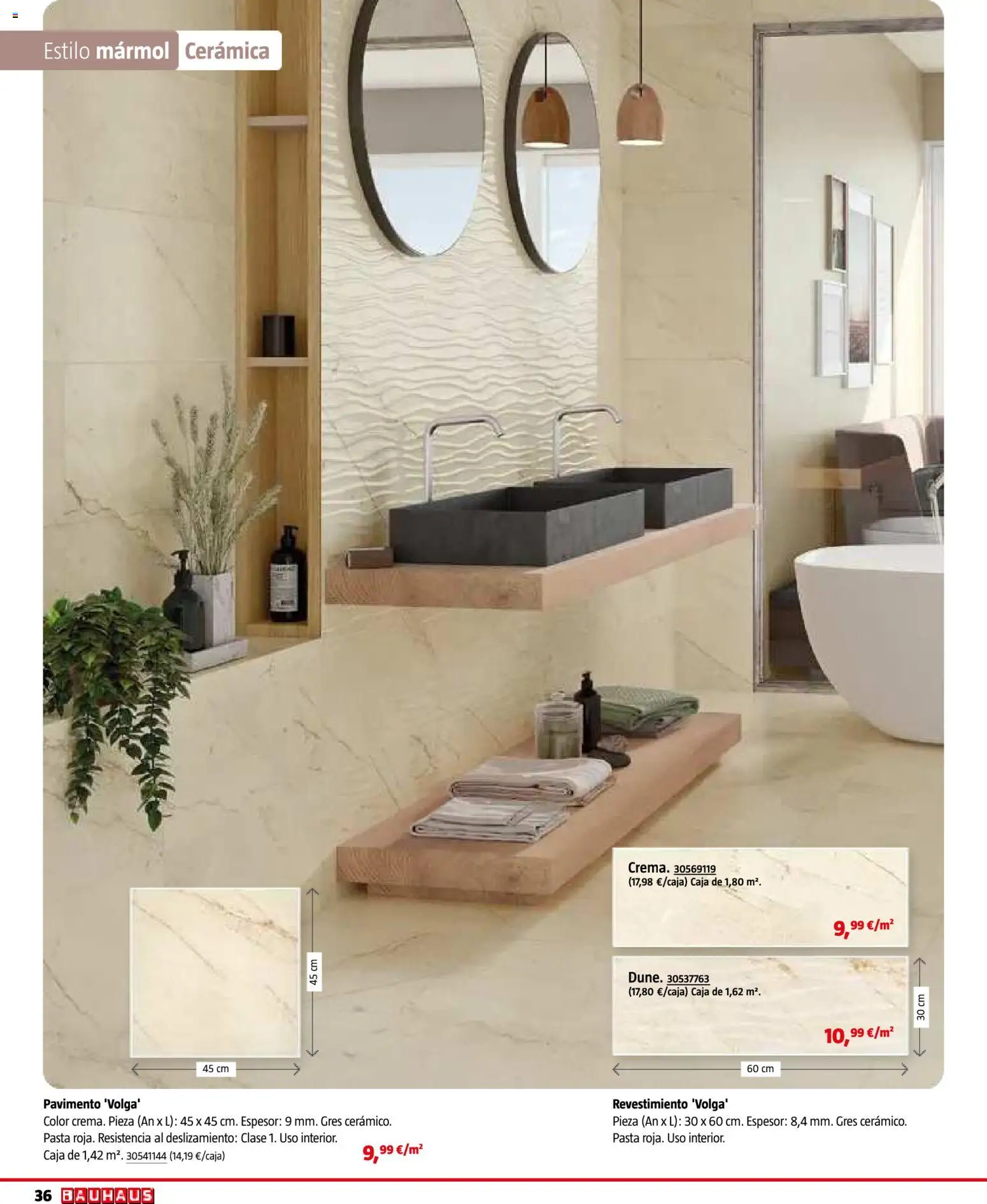 Bauhaus - Suelos y revestimientos │ válido desde el 24.02.2026 | Página: 36 | Productos: Pasta, Caja