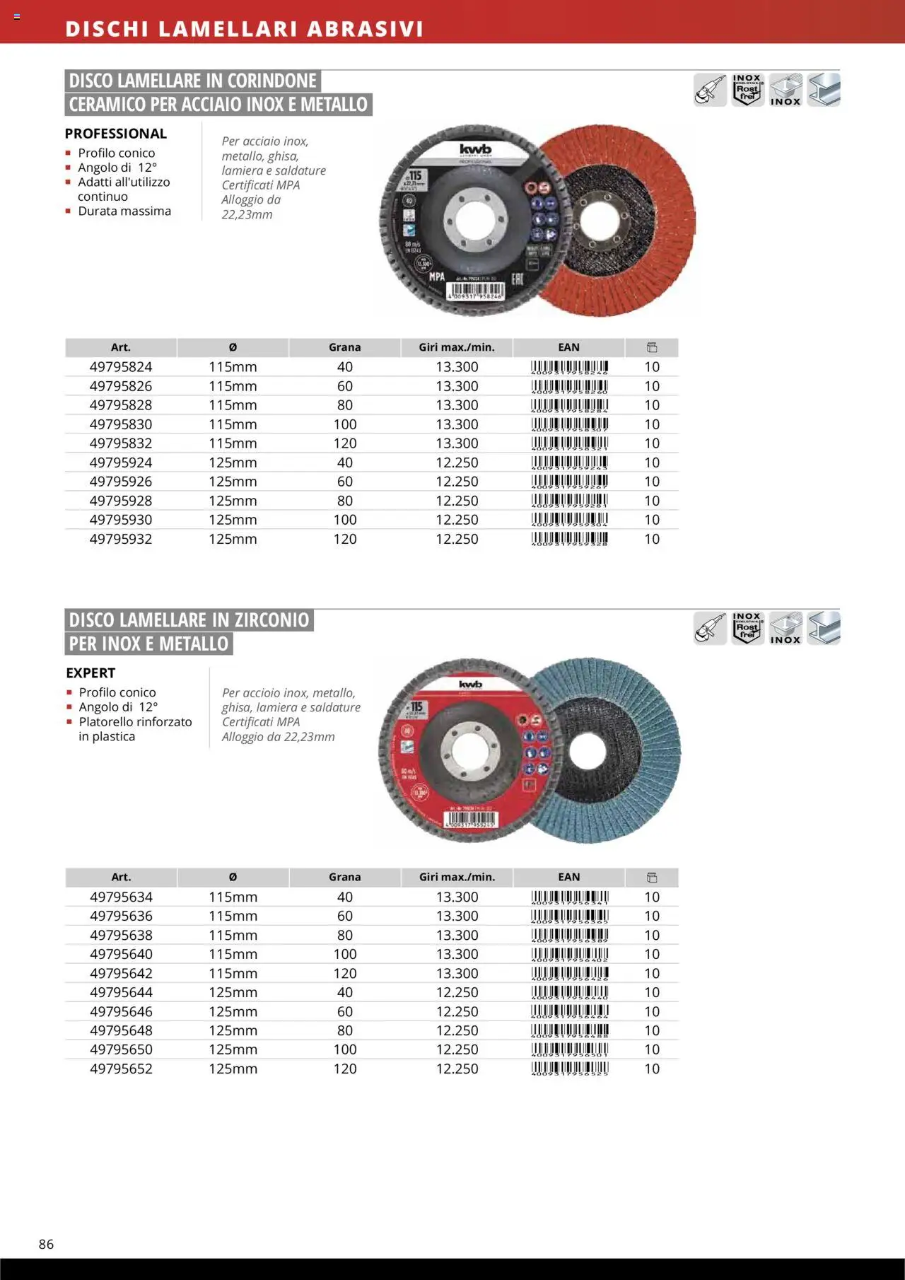 Volantino Einhell del 10.10.2025 | Pagina: 88 | Prodotti: Disco