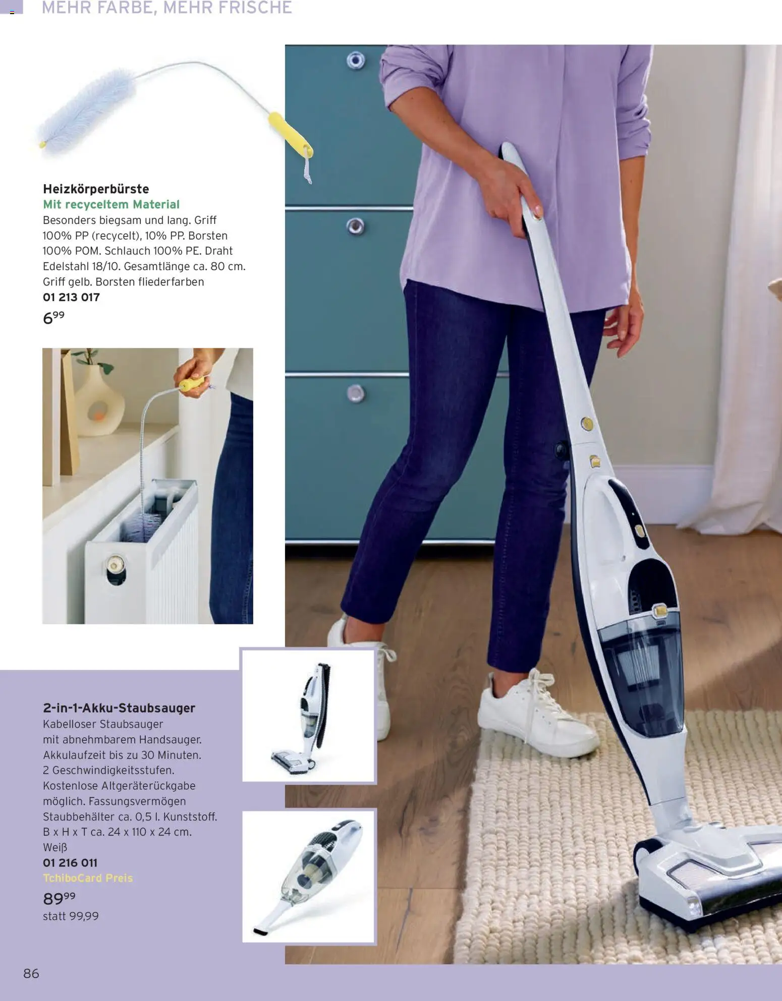 Angebote Tchibo – gültig ab 01.02.2026 | Seite: 86 | Produkte: Staubsauger