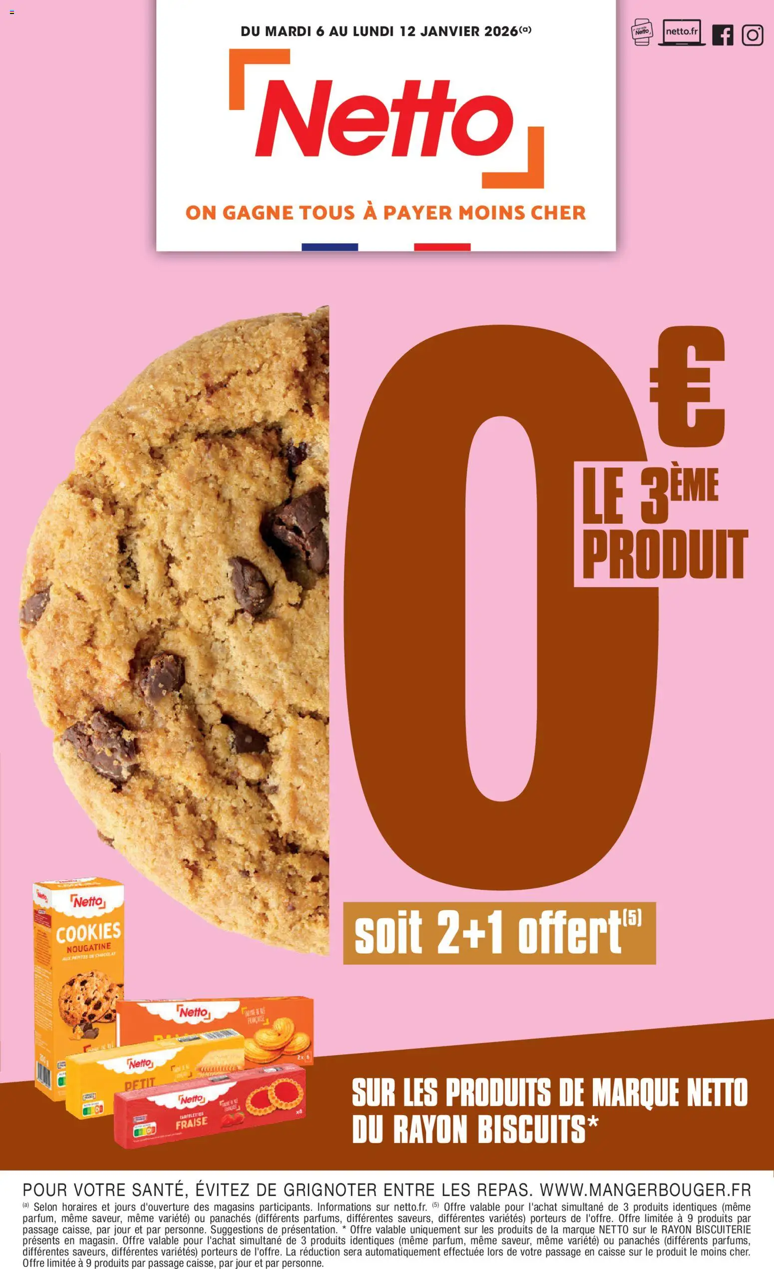 {H1} | Page: 1 | Produits: Fraise, Cookies