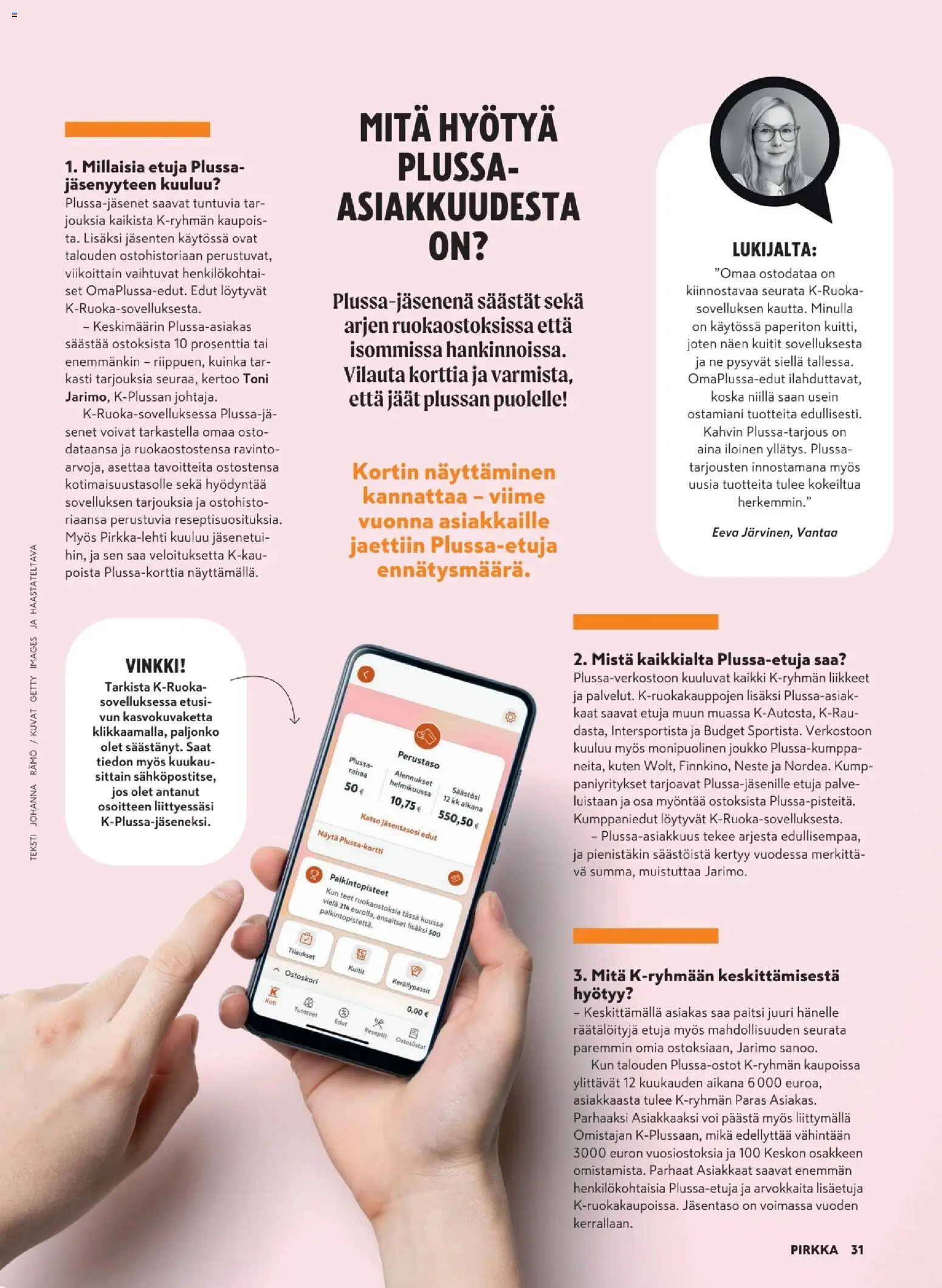 K-Market tarjoukset - Pirkka – voimassa 25.03.2026 alkaen | Sivu: 31 | Tuotteet: Voi