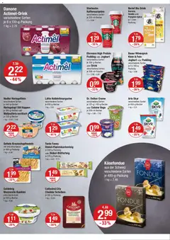 V-Markt - Hallertau / Oberpfalz ab 30.10.2025 gültig | Seite: 6 | Produkte: Skyr, Arla skyr, Lätta, Fondue