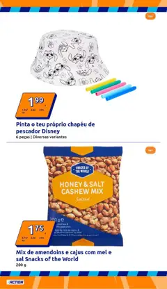 Action - folheto │ válido de 16.07.2025 | Página: 11 | Produtos: Amendoins, Chapéu, Sal, Mel