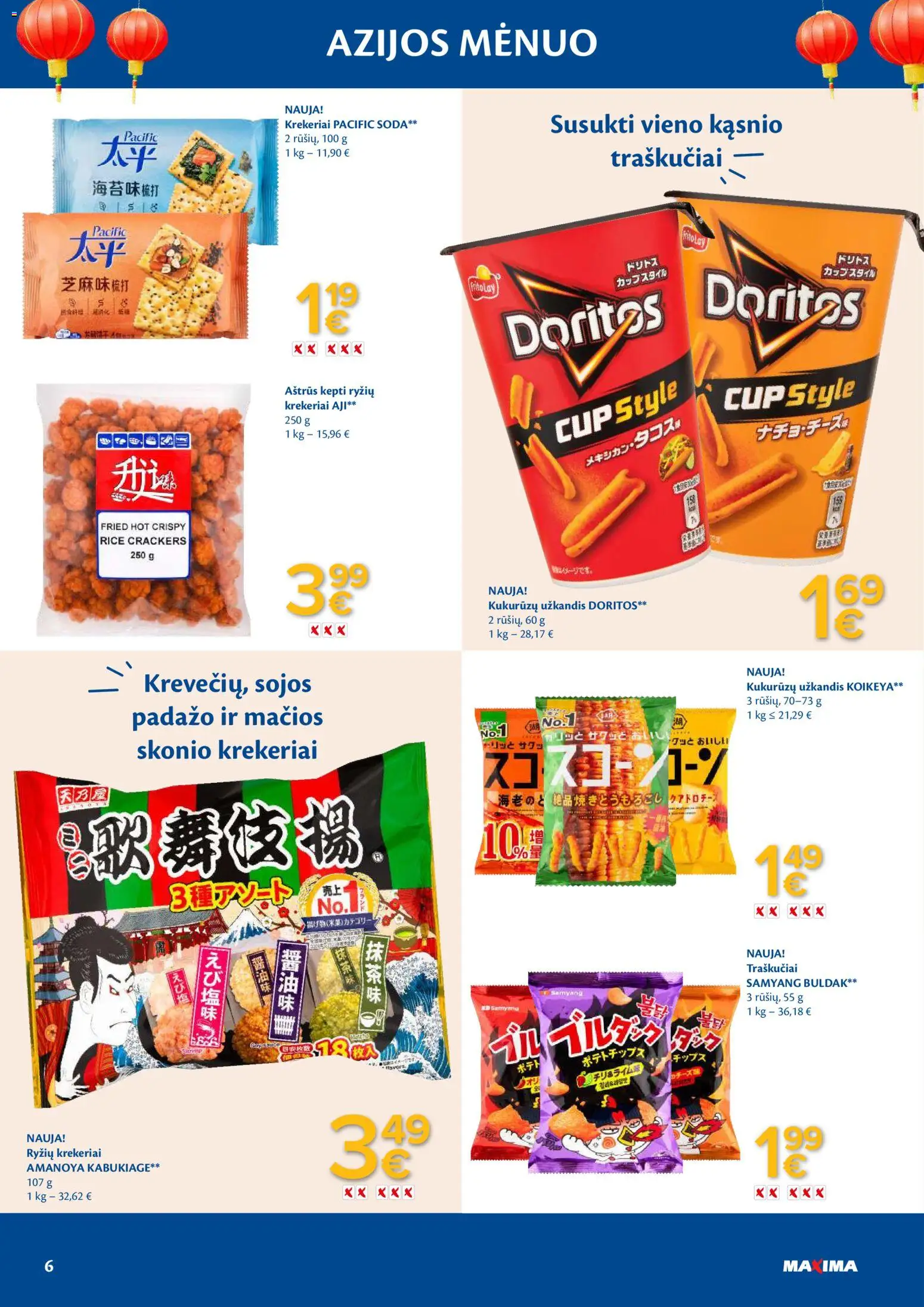 MAXIMA akcijos nuo 07.04.2026 | Puslapis: 6 | Prekių: Traškučiai