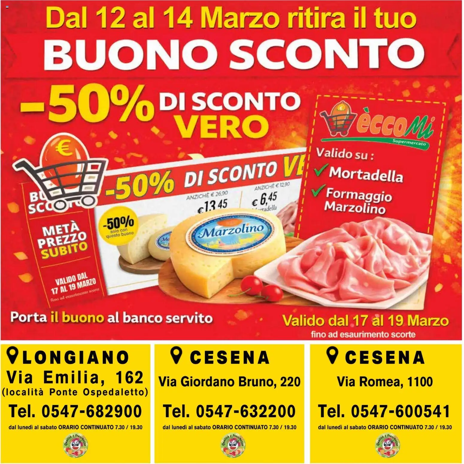 Volantino Coal del 12.03.2026 | Pagina: 24 | Prodotti: Formaggio, Mortadella