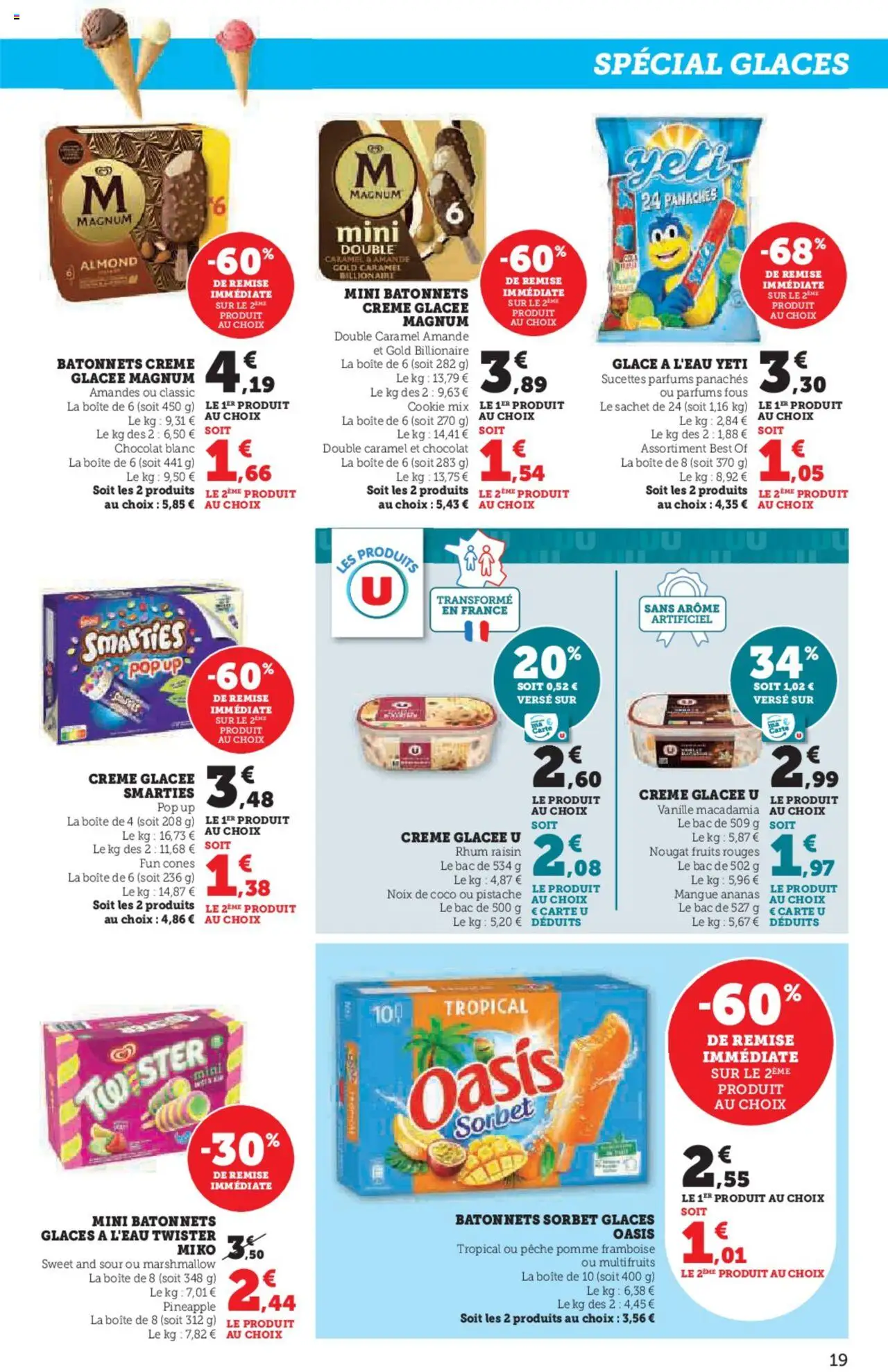  | Page: 19 | Produits: Noix de coco, Oasis tropical, Rhum, Amandes
