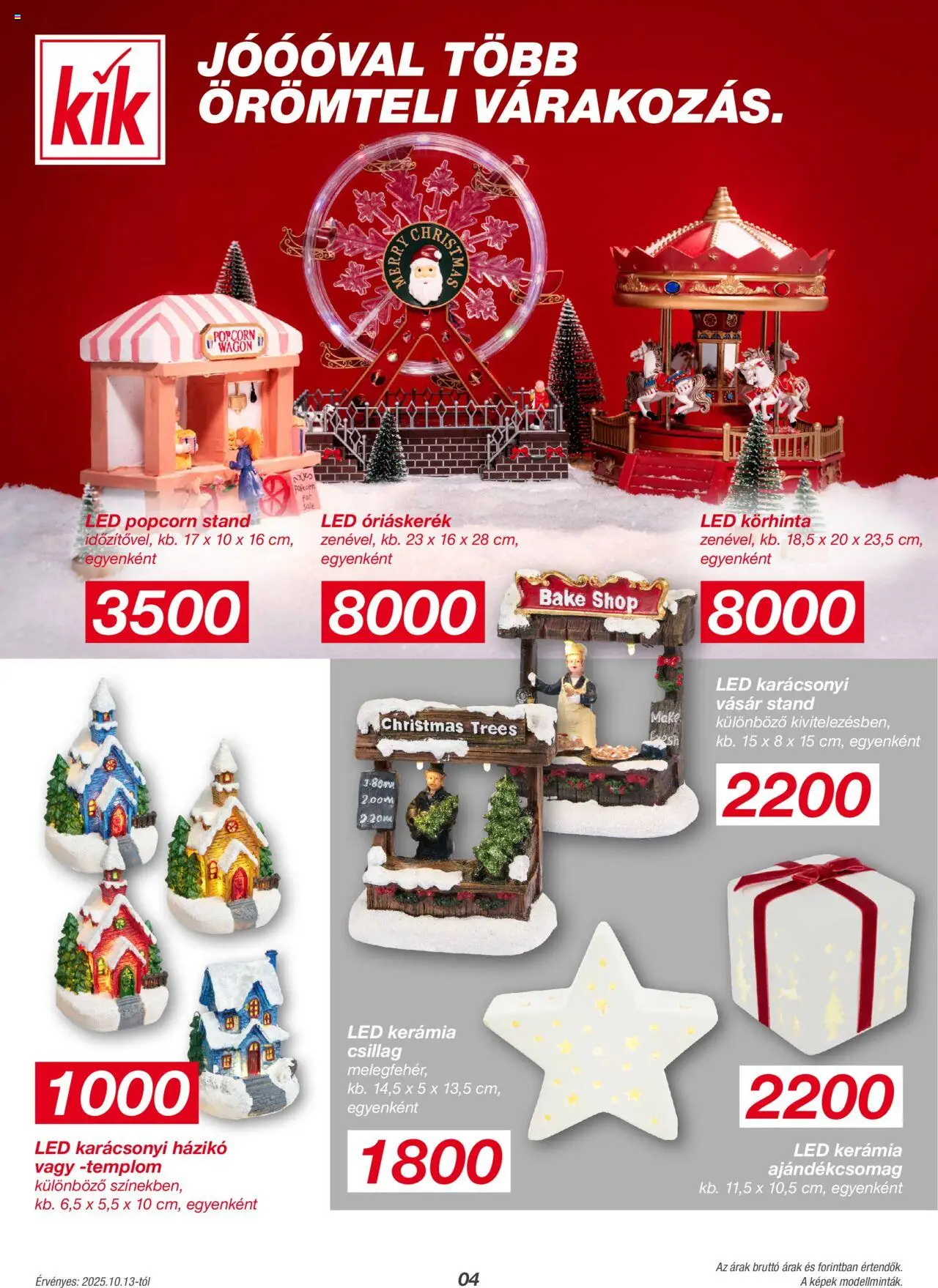 Kik akciós ujság - amely érvényes a következő dátumtól: 13.10.2025 | Oldal: 4 | Termékek: Popcorn