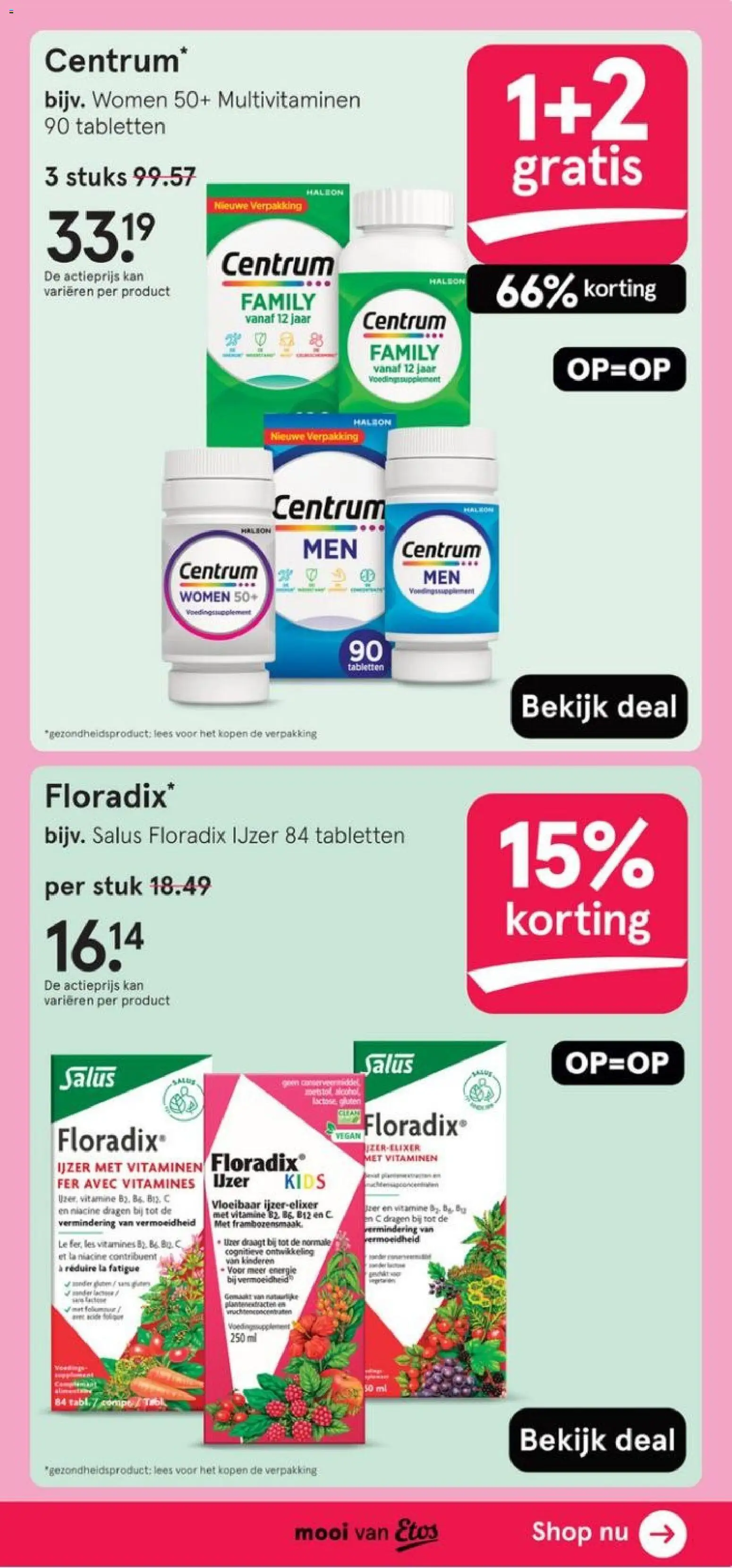 {H1} | Pagina: 3 | Producten: Kan, La, Centrum