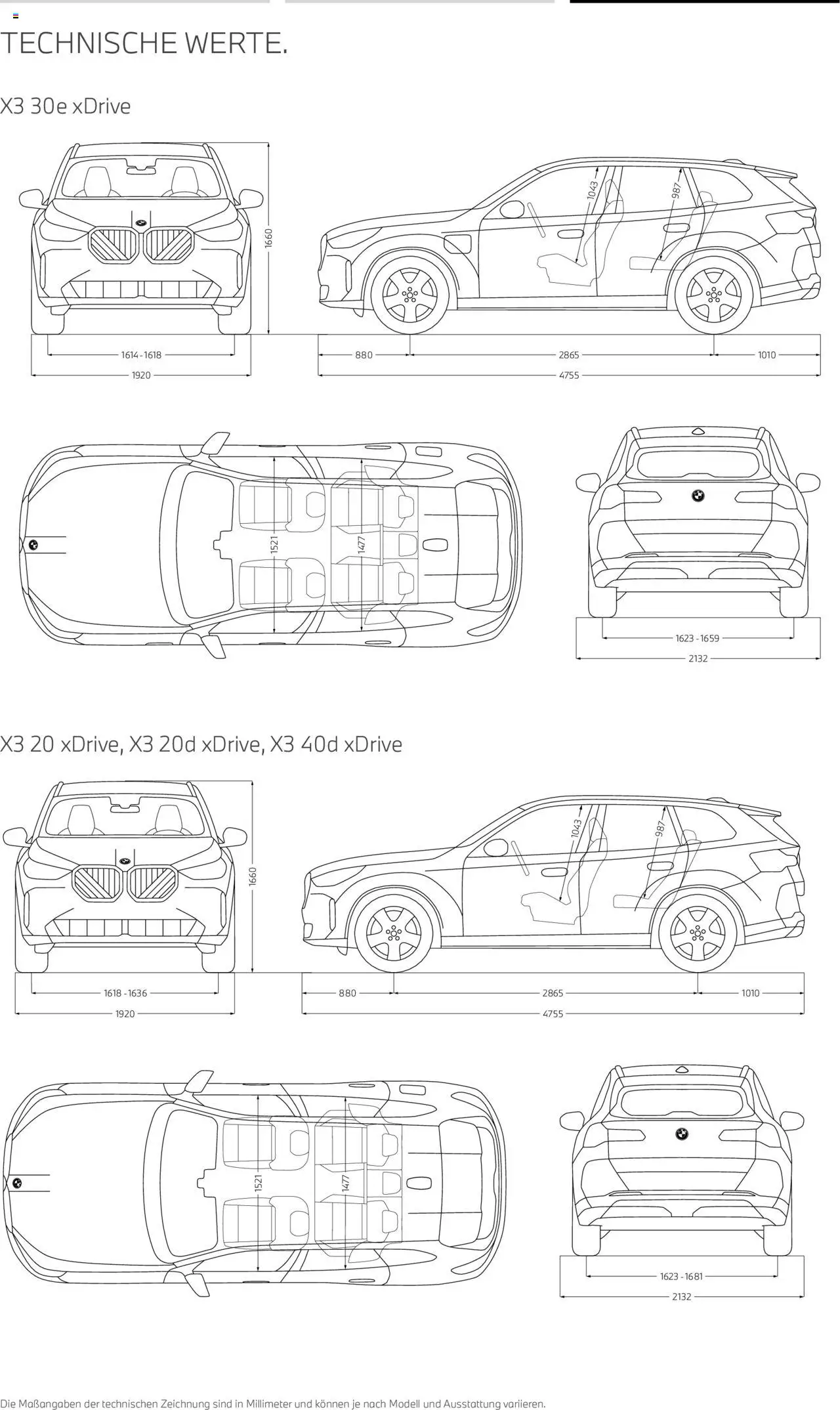 BMW X3  - gültig ab dem 01.08.2025 | Seite: 24