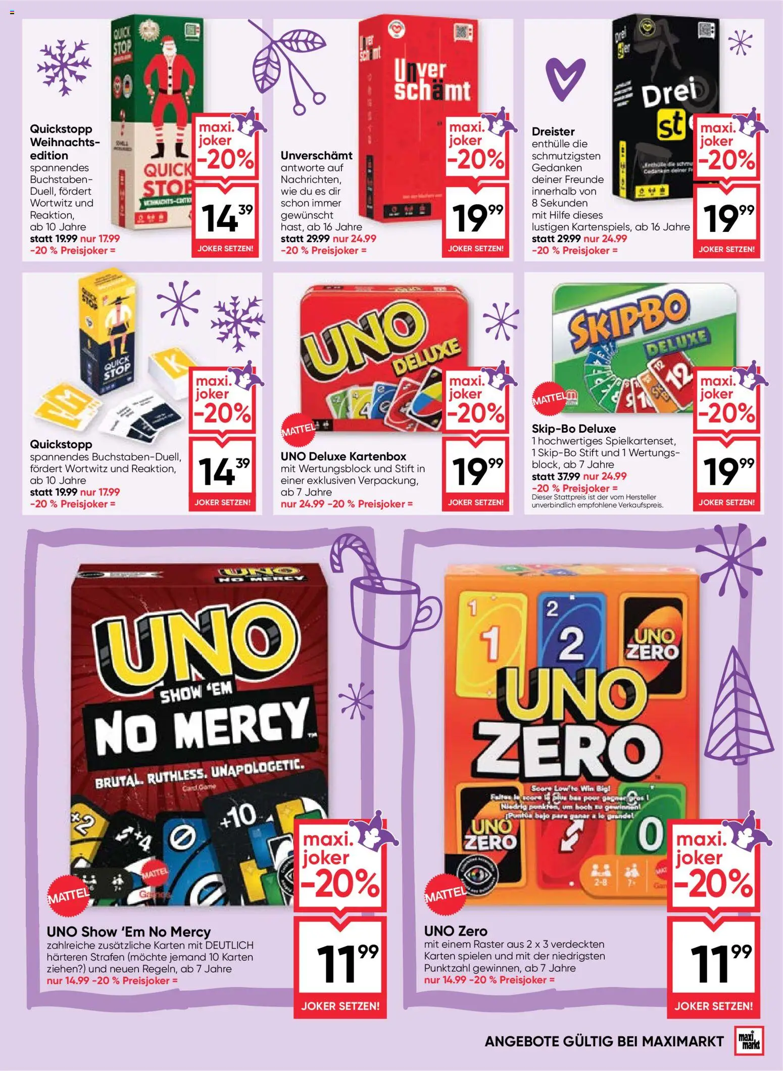 Maximarkt Froher Spiel - Spass gültig ab 04.12.2025 | Seite: 13