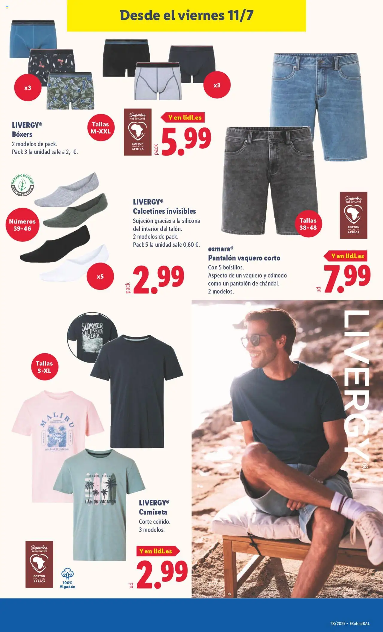 Lidl catálogo de bazar MAD │ válido desde el 07.07.2025 | Página: 23 | Productos: Boxers