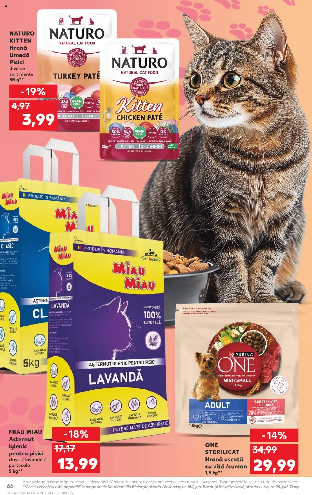 Noul catalog Kaufland – valabil de la 08.10.2025 | Pagină: 66 | Produse: Pate, Orez