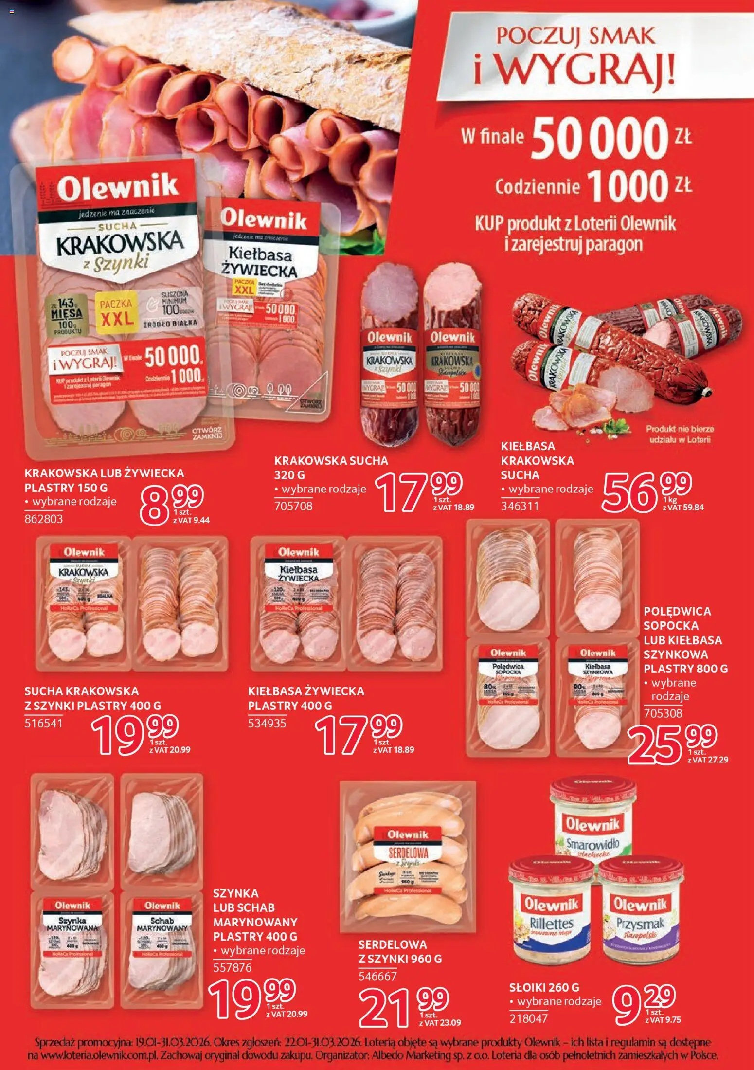 Selgros cash&carry Gazetka - Markowe produkty od 19.02.2026 | Strona: 6 | Produkty: Kiełbasa, Schab, Szynka