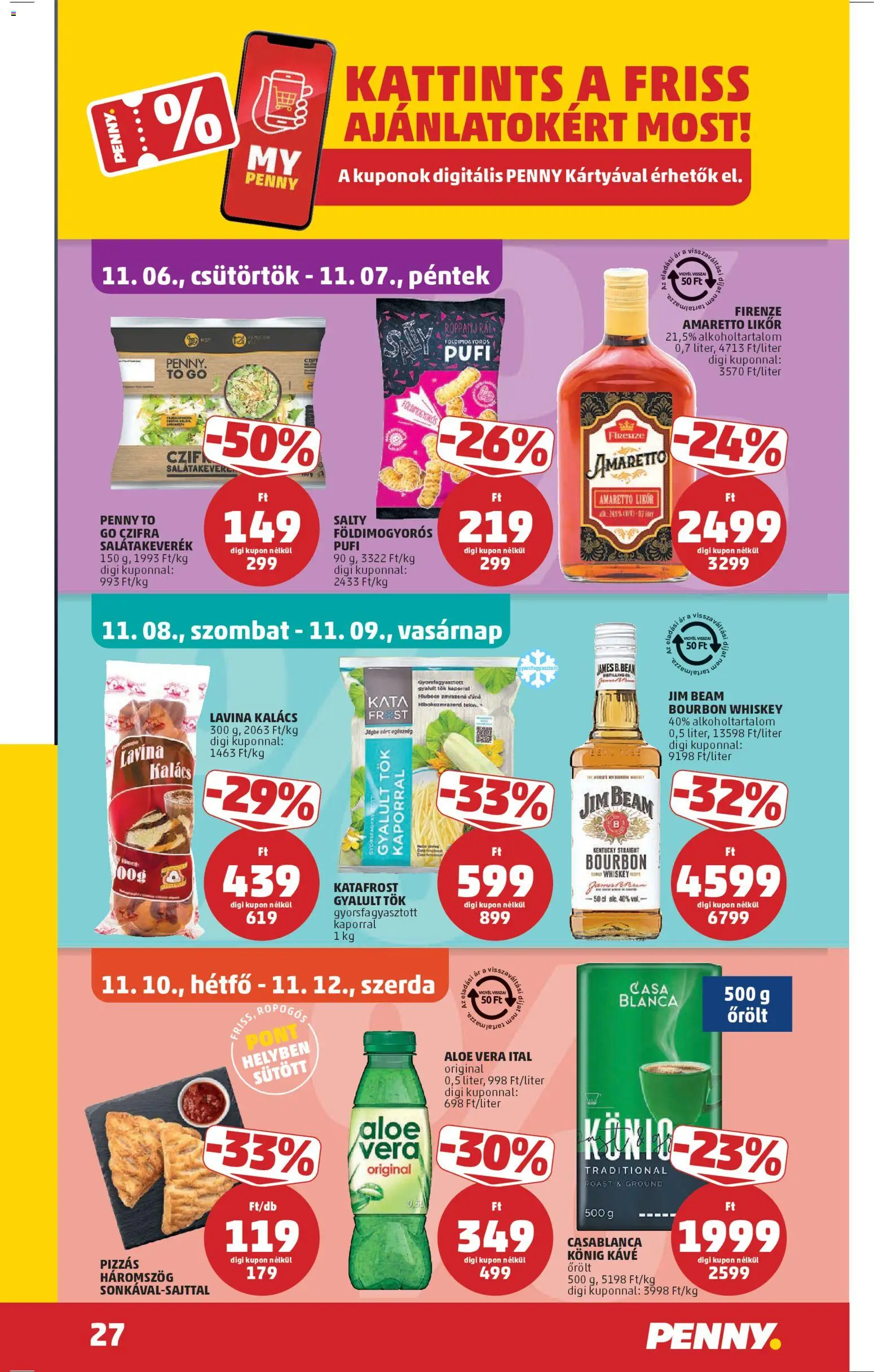 PENNY akciós ujság - amely érvényes a következő dátumtól: 06.11.2025 | Oldal: 31