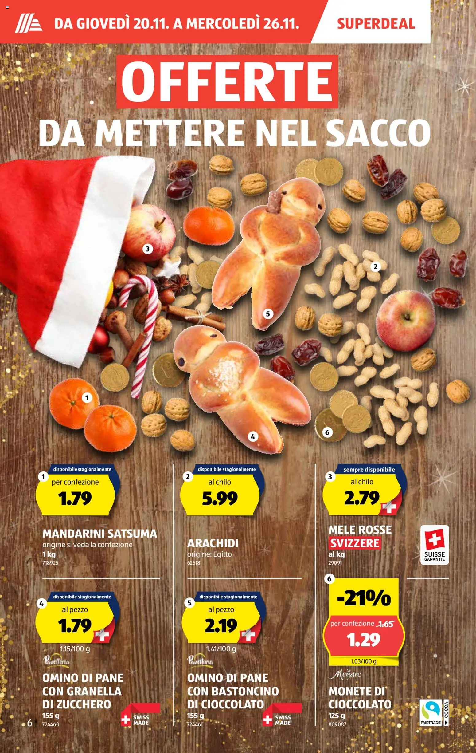 Aldi Aktionen IT – gültig ab 20.11.2025 | Seite: 7 | Produkte: Pane