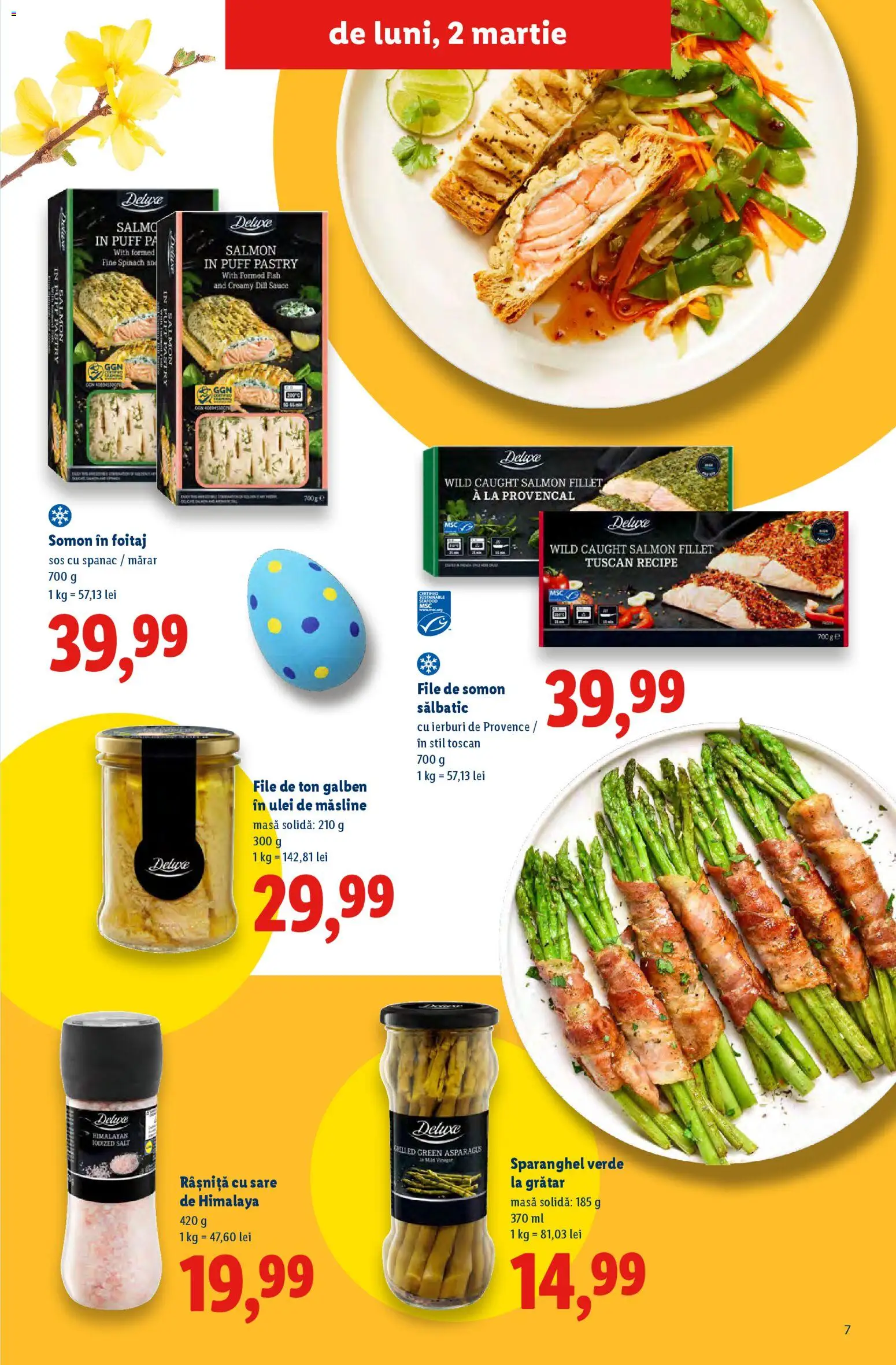 Noul catalog Lidl – valabil de la 02.03.2026 | Pagină: 7 | Produse: Mărar, Masă, Măsline, Ulei