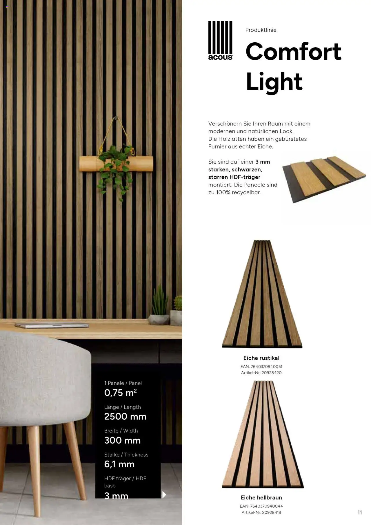 Hammer Zuhause Raumstyle Akustik – gültig ab 01.09.2025 | Seite: 11