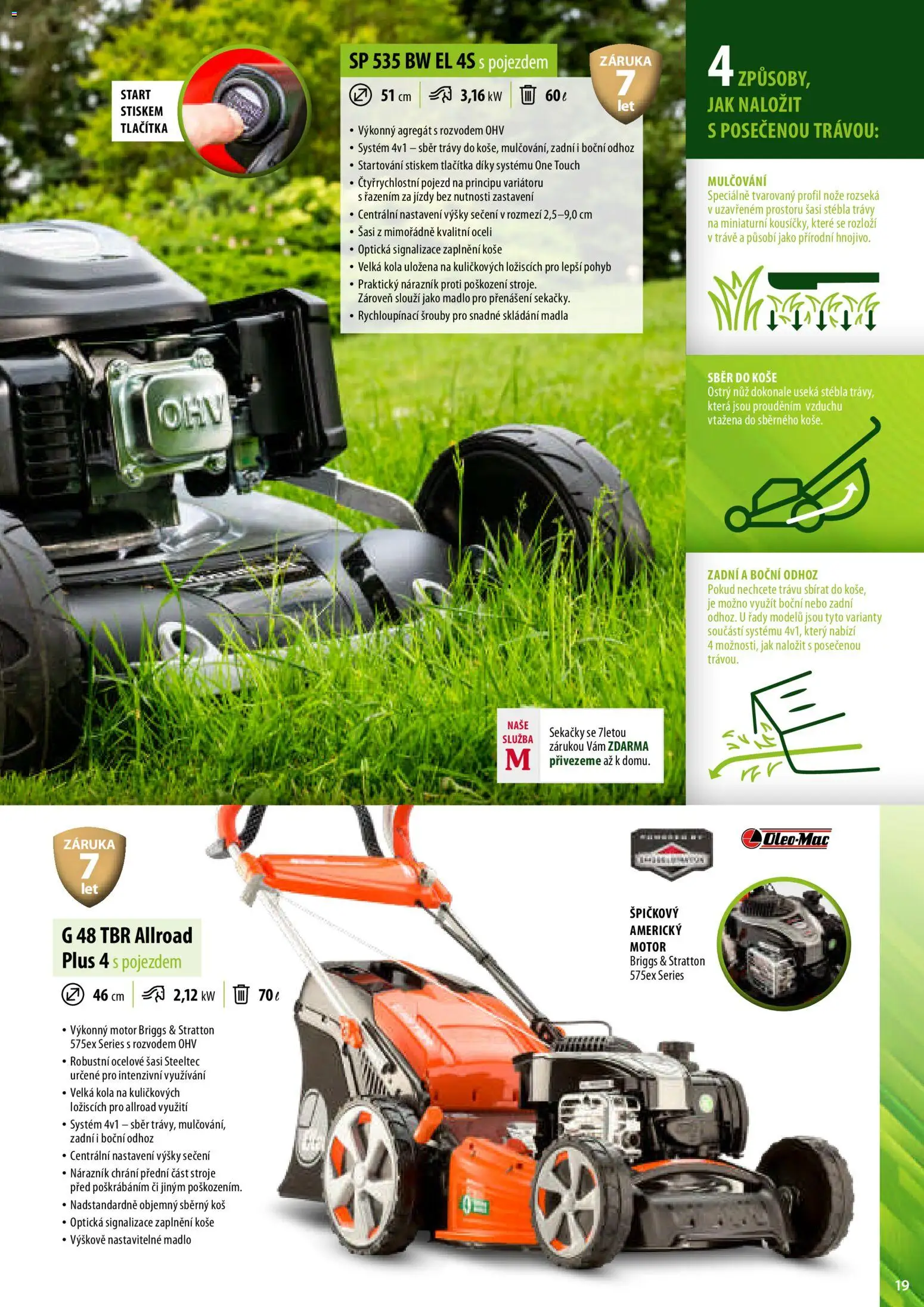 Mountfield katalog od 02.04.2026 | Strana: 19 | Produkty: Madlo, Nůž, Koš, Kola