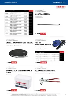 Tokić - Ekskluzivna Ponuda - Pregled kataloga iz trgovine Tokić, vrijedi od 09.02.2026 | Stranica: 35 | Proizvodi: Nož, Kliješta