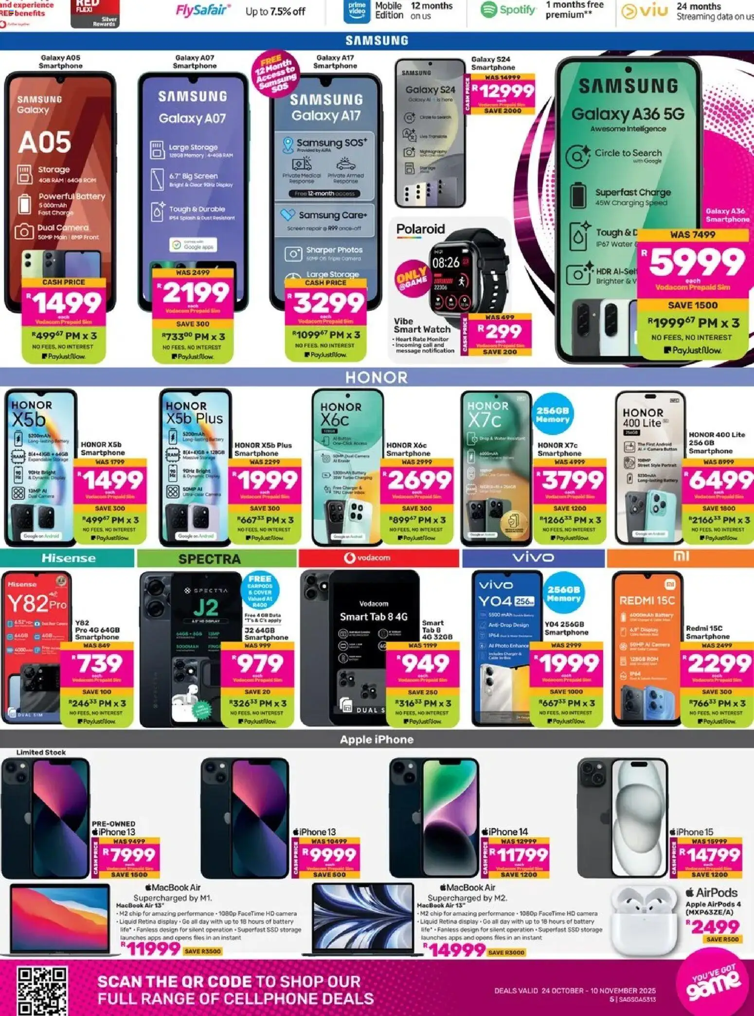 Game - Almost Anything Goes This Black Friday valid from 24.10.2025 | Page: 5 | Products: Camera, Game, Monitor, Battery