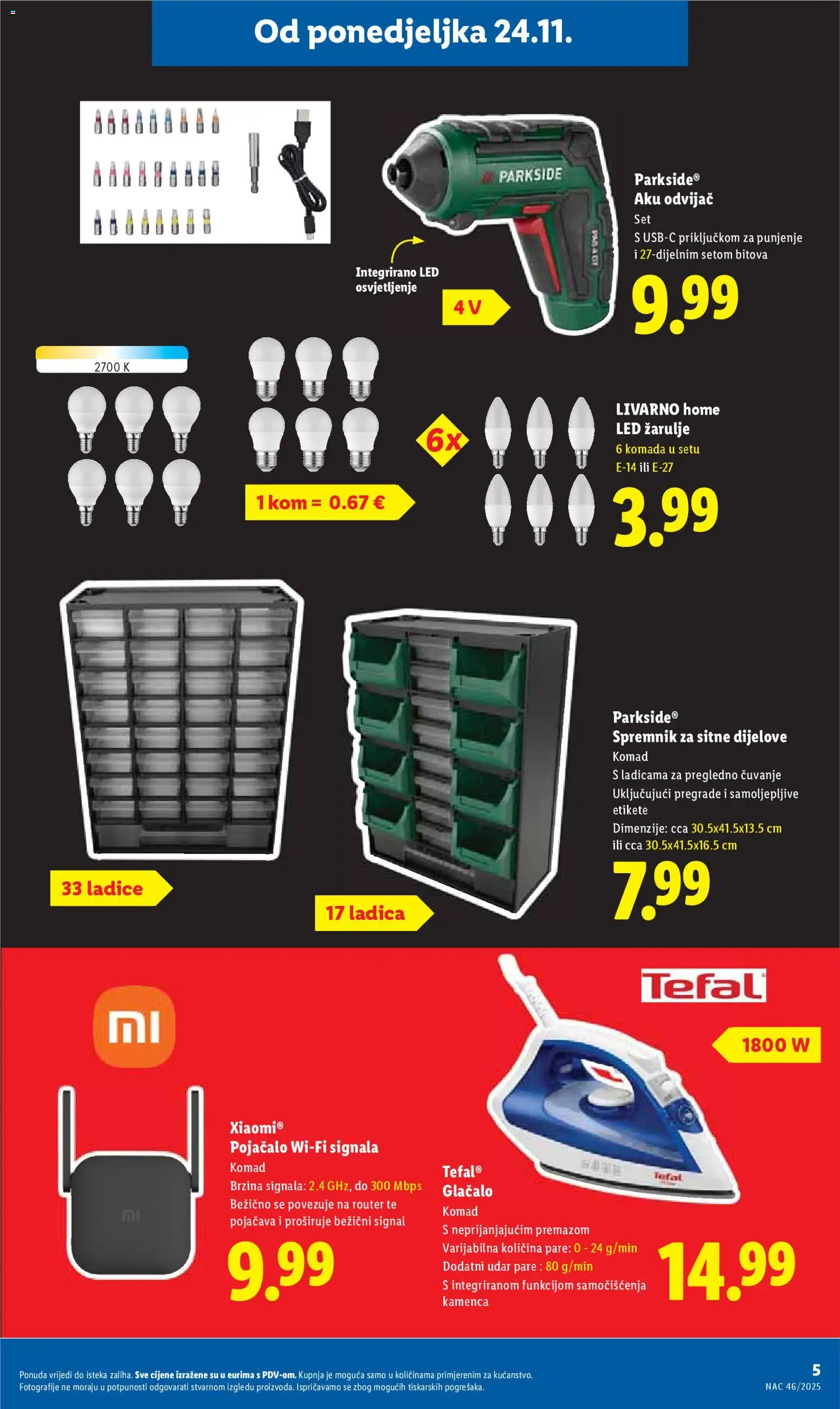 Lidl katalog | vrijedi od 24.11.2025 | Stranica: 5