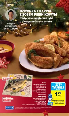 Pogląd oferty "Carrefour Gazetka" - ważna od 15.12.2025 | Strona: 2 | Produkty: Karta, Karp, Ryba