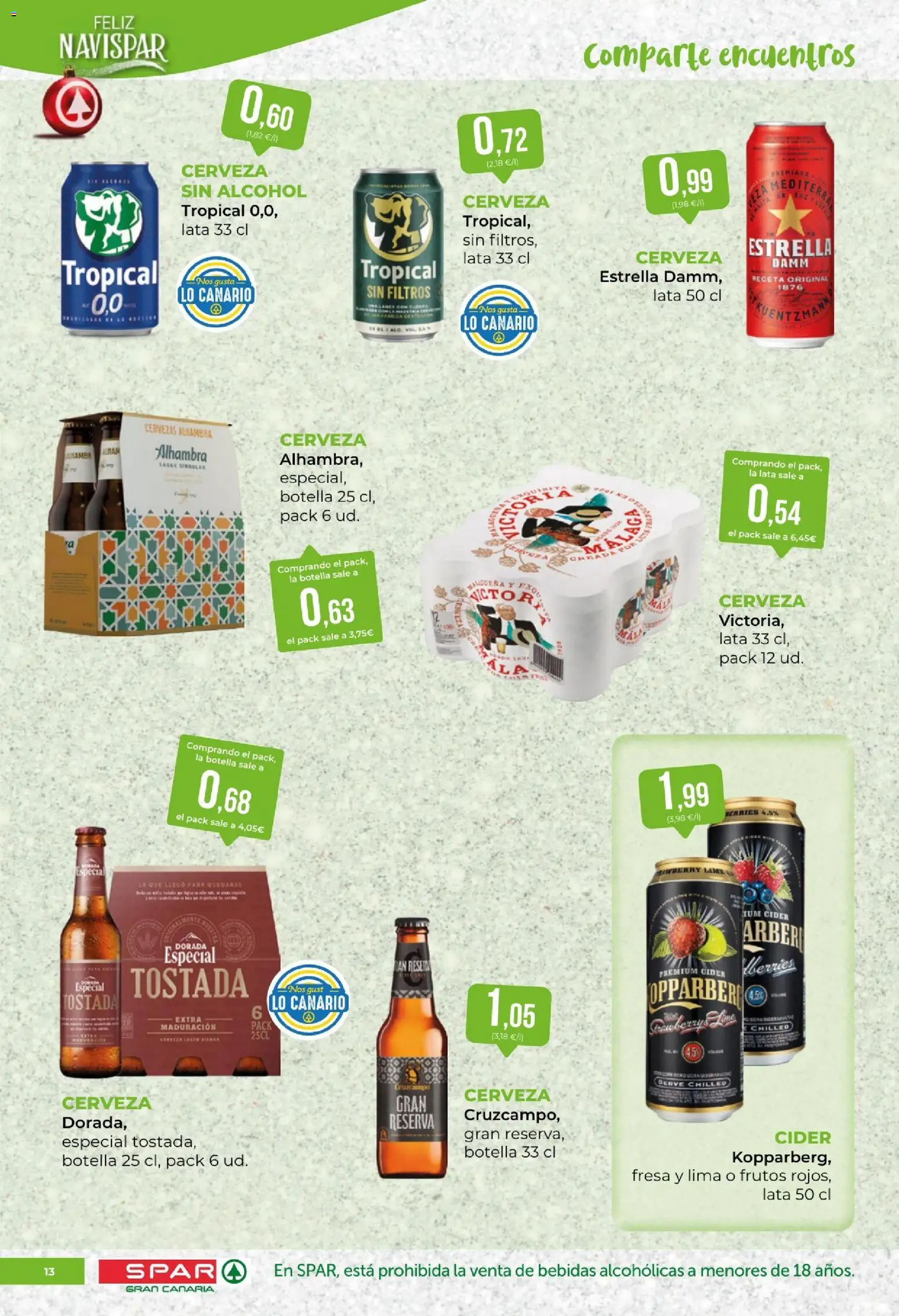 Spar - folleto │ válido desde el 26.12.2023 | Página: 13