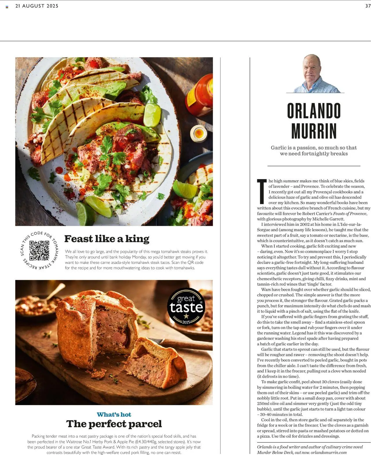  | Page: 37 | Products: Olive oil, Pie, Lavender, Pork