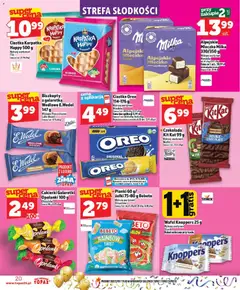 Pogląd oferty "Topaz Gazetka" - ważna od 27.12.2025 | Strona: 20 | Produkty: Knoppers, Galaretka, Jogurt, Cukierki