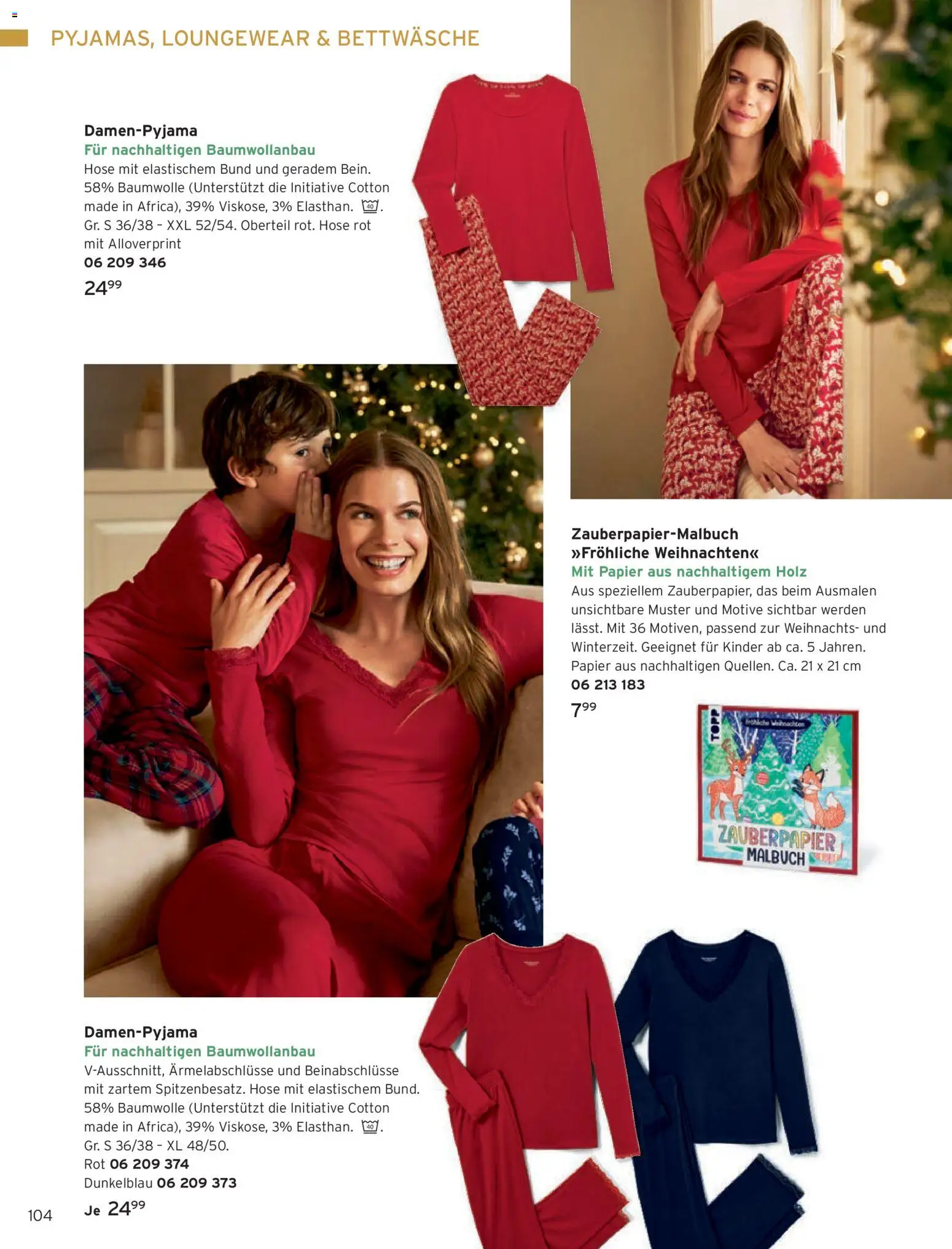 Tchibo Katalog Advent 2025 – gültig ab 14.11.2025 | Seite: 104 | Produkte: Bettwäsche, Hose