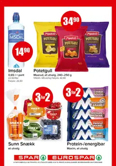 Forhåndsvisning av Potetgull, Maarud, et utvalg, 240–250 g gyldig fra 02.02.2026 | Side: 10