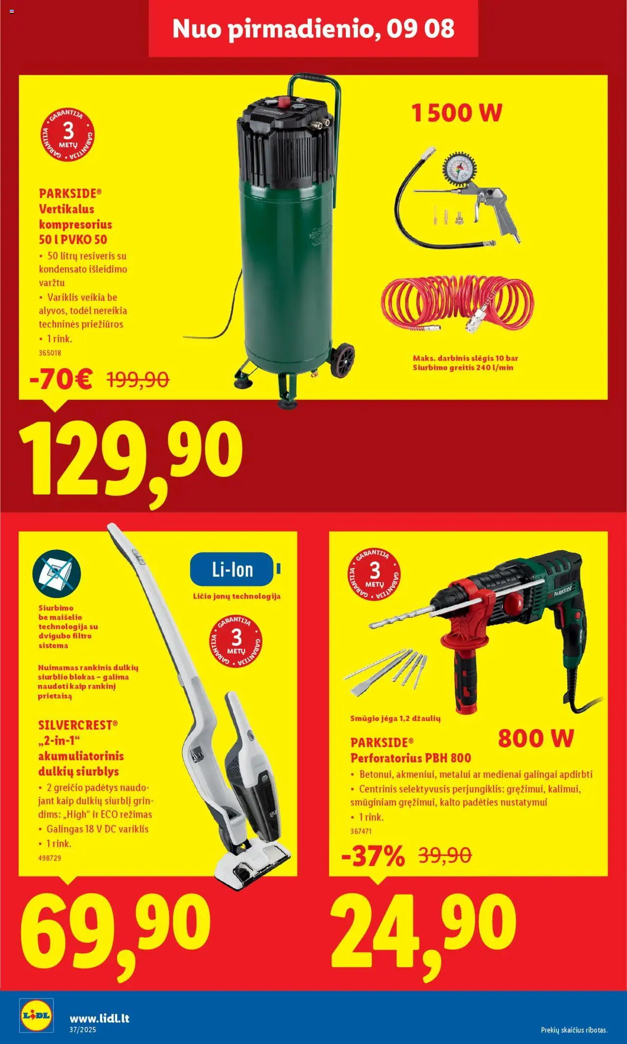 LIDL akcijos nuo 08.09.2025 | Puslapis: 4