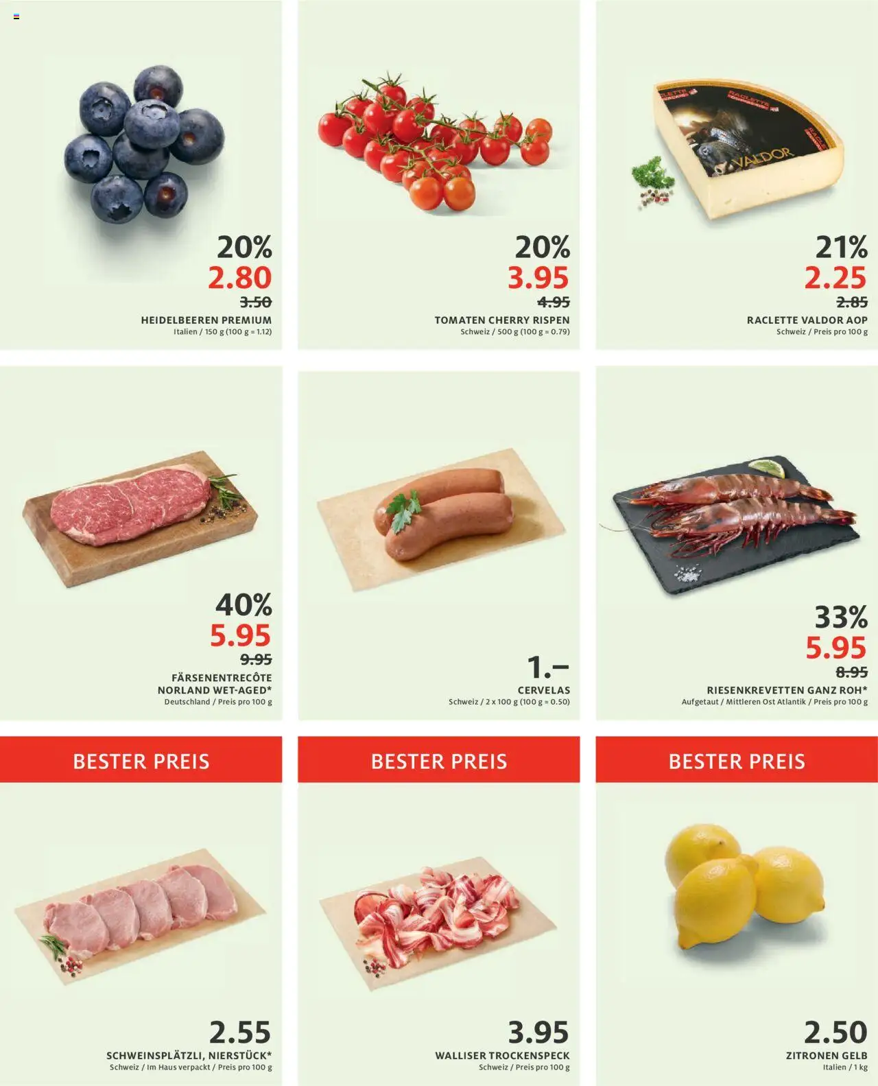 Manor - Aktionen ab 29.07.2025 | Seite: 2 | Produkte: Kammerjunker, Tomaten, Raclette