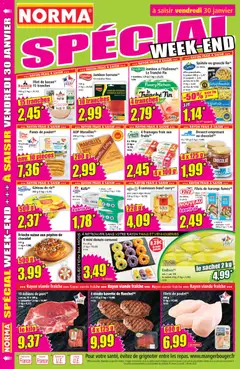 Norma - Prévisualisation de Norma catalogue valide à partir de 28.01.2026 | Page: 14 | Produits: Framboise, Jambon serrano, Bavette, Riz