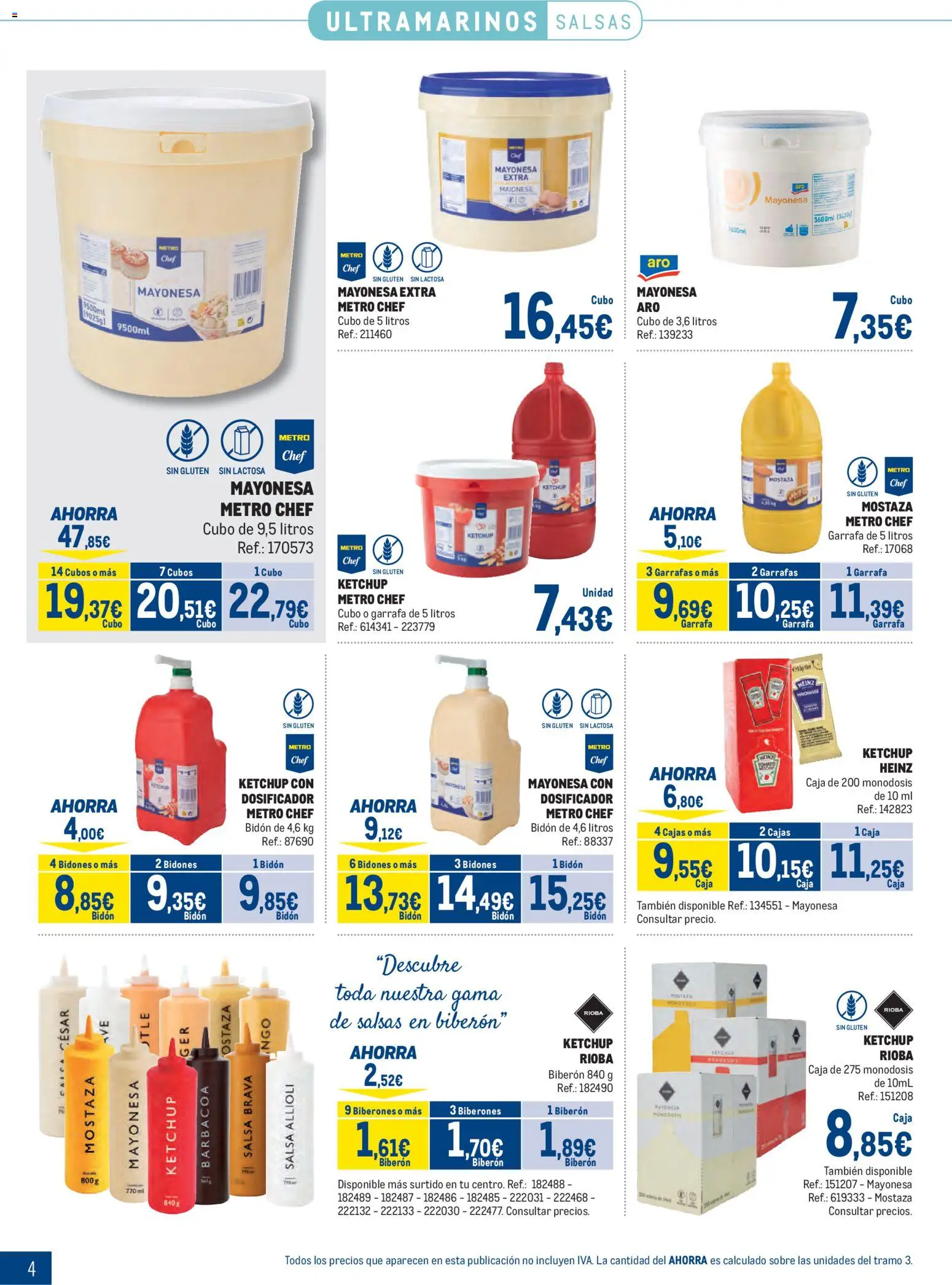 Makro - Especial Despensa Centro │ válido desde el 02.02.2026 | Página: 4 | Productos: Salsa brava, Οθόνη προβολής, Barbacoa, Caja