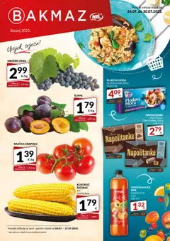 Katalog Bakmaz - Pregled kataloga iz trgovine Bakmaz, vrijedi od 24.07.2025
